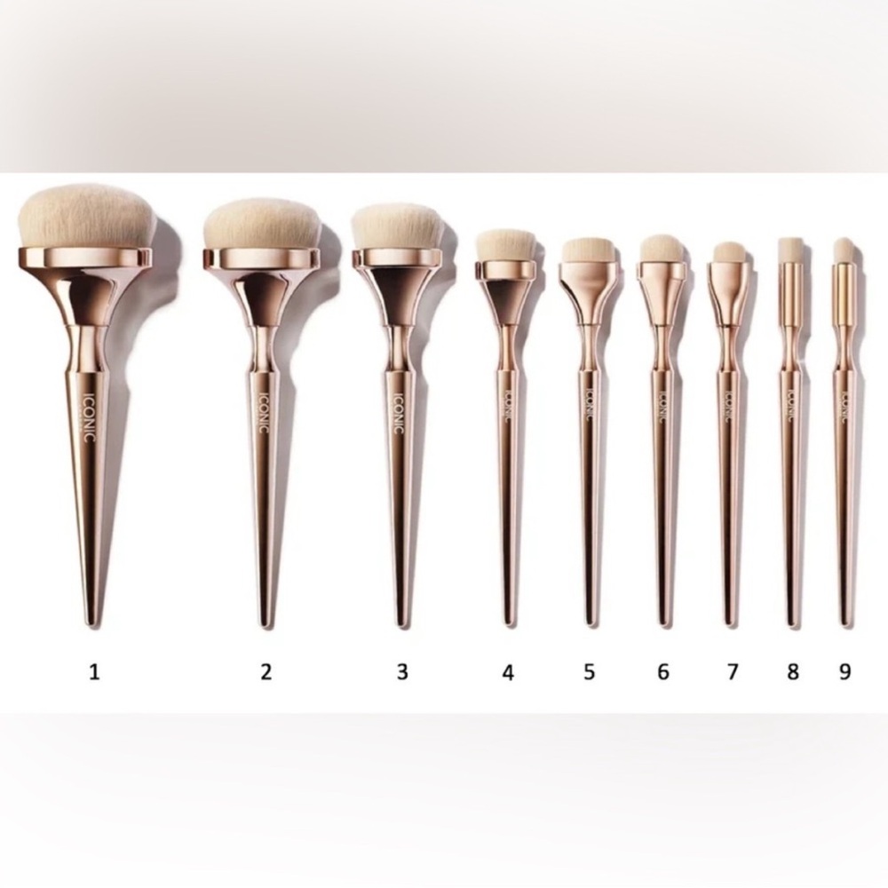 Iconic London HD Blend Complete 9 Brush Set - Picture 2 of 5